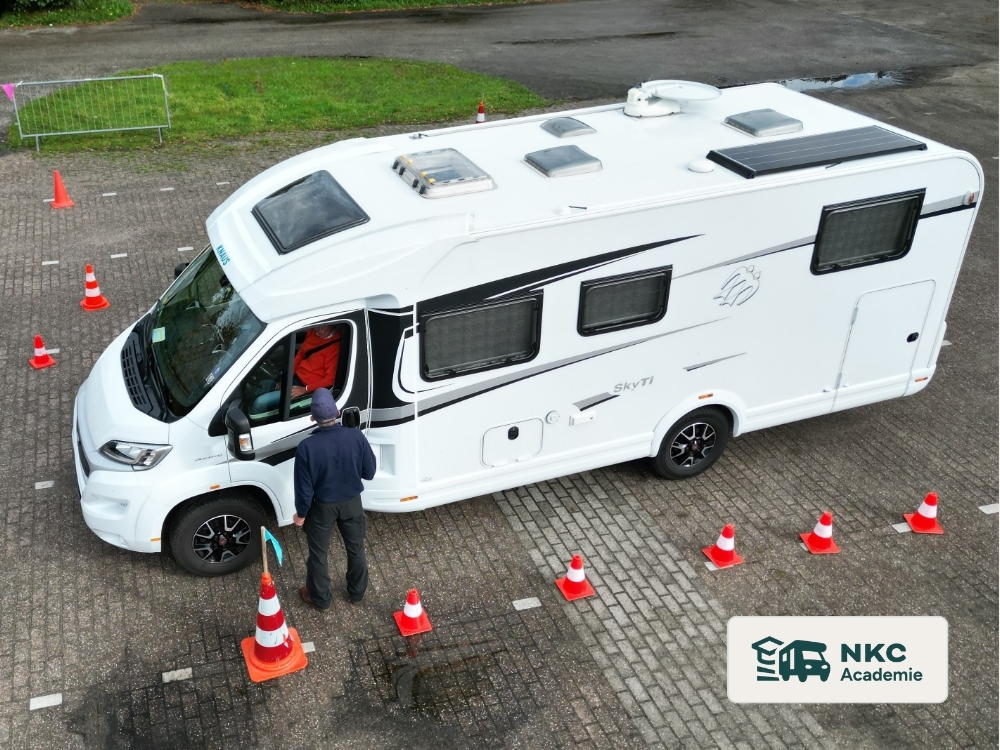 Inparkeren met de camper