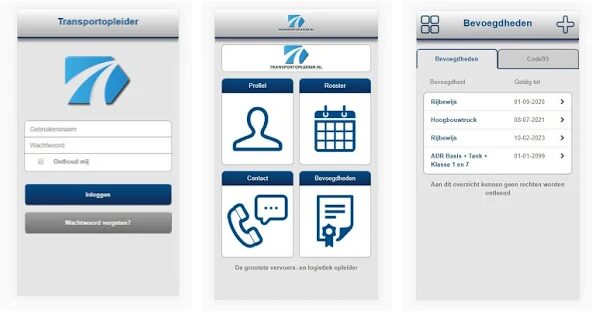Rijbewijsapp transportopleider