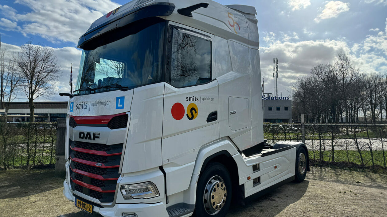 De nieuwste DAF GX van Smits Opleidingen